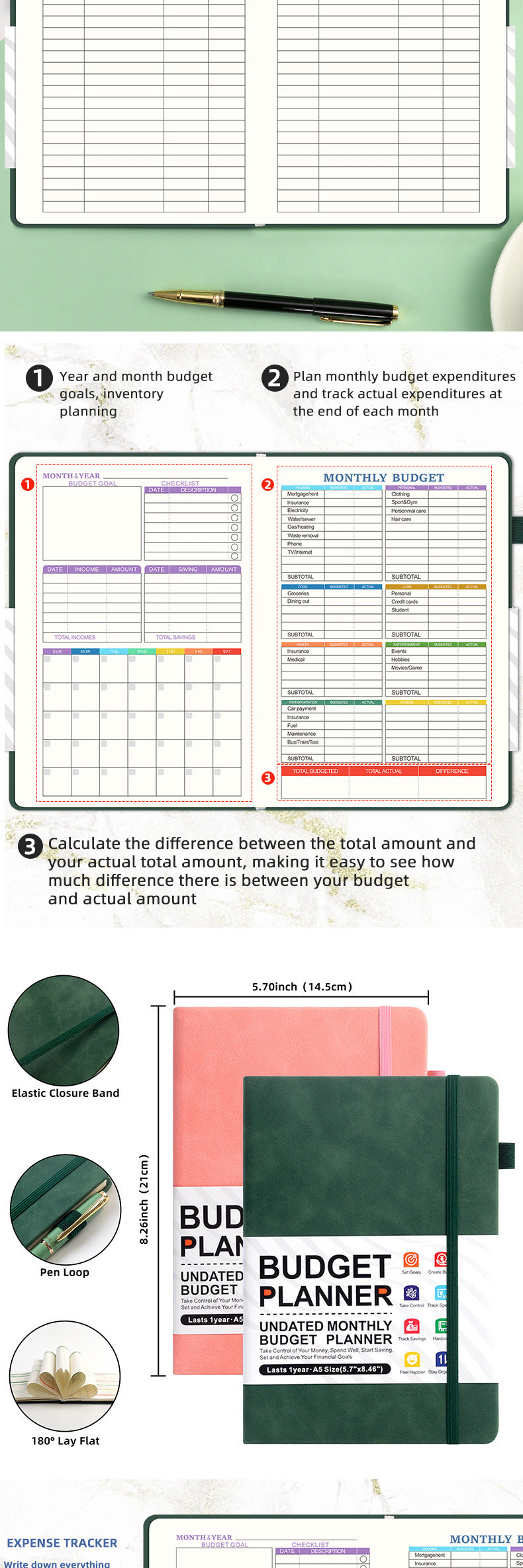 Budget Planner Notebook