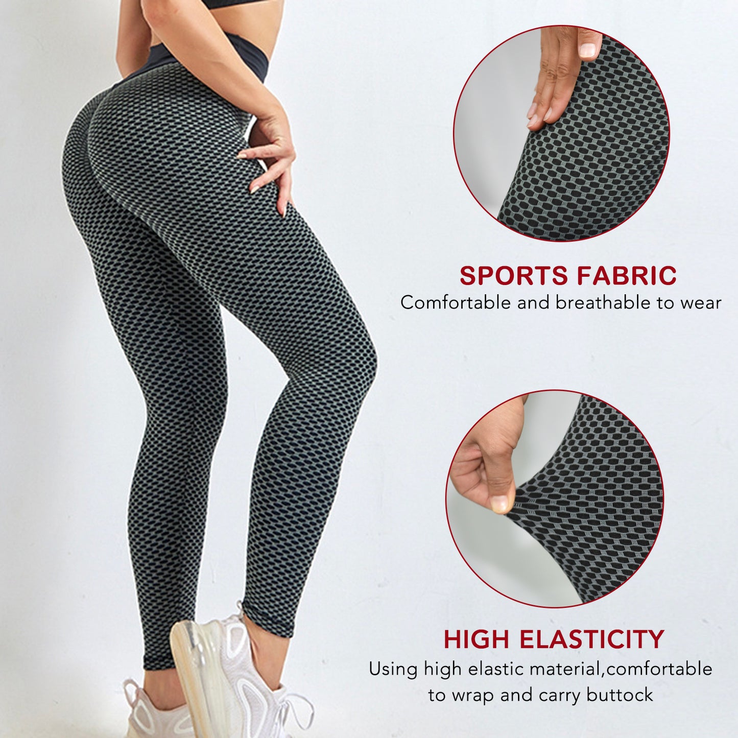 TIK Tok Leggings Women with Butt Lifting